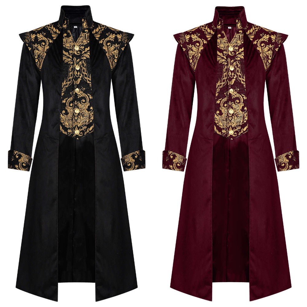 Steampunk Medieval Tailcoat Ja - Women'S Gothic Formal Wear recension och pris