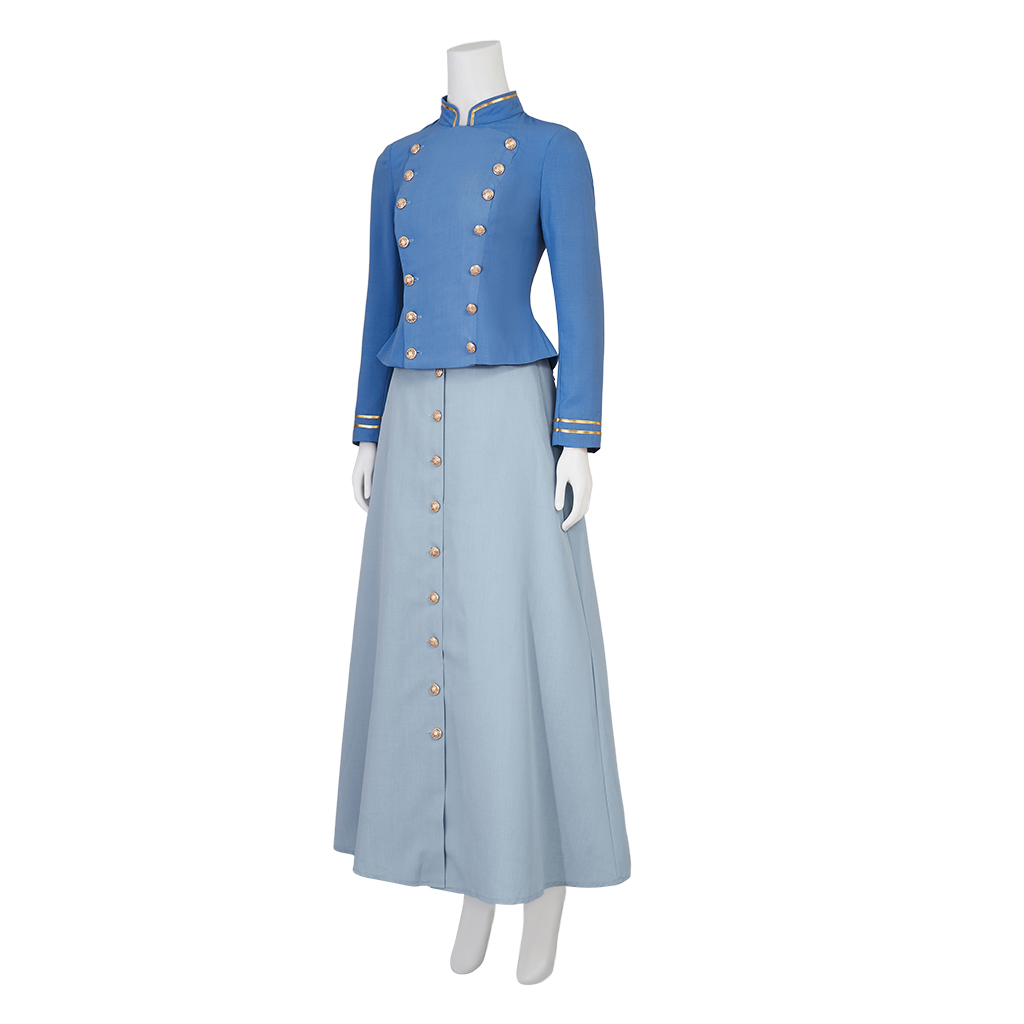 Movie Cosplay Enola Holmes 2 C - Vintage Women'S Formal Wear recension och pris