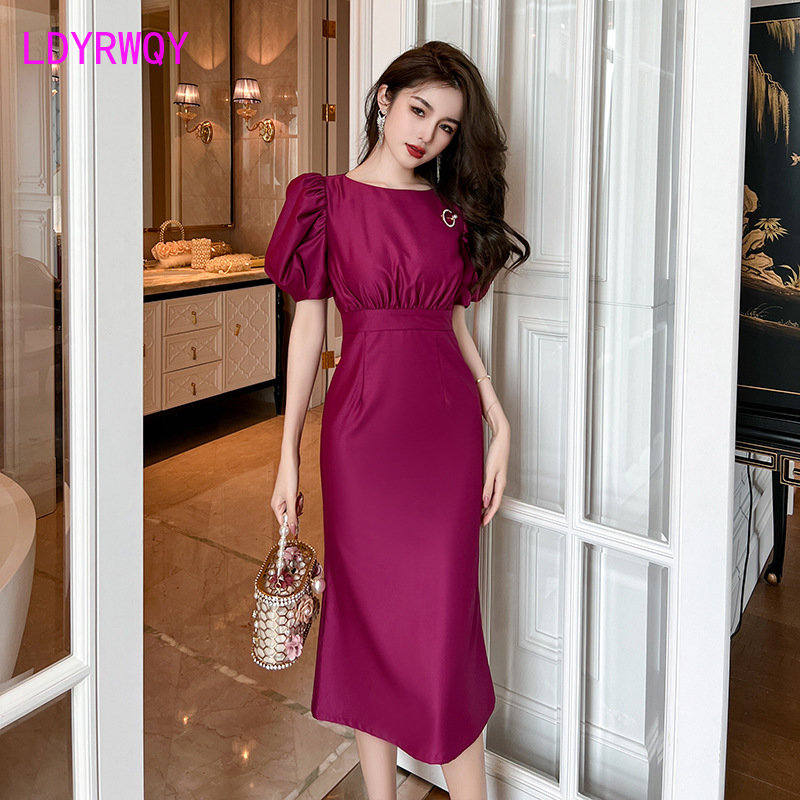 2023 Summer New Women's Style  - Wrap Dress Work recension och pris