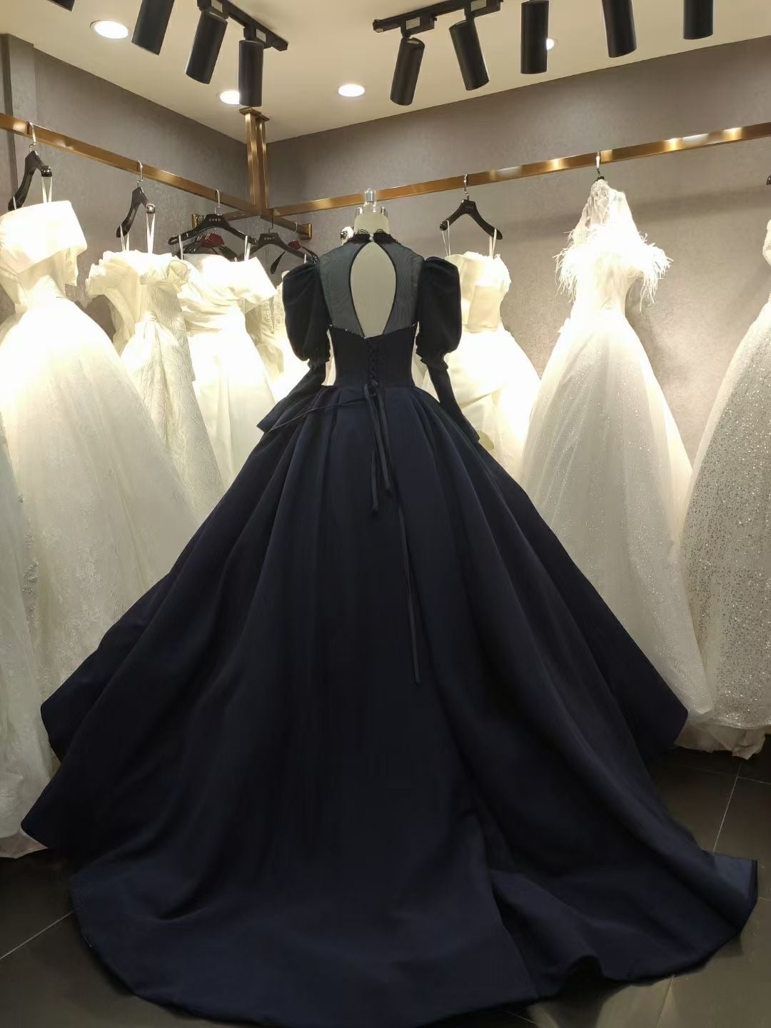 Gothic Black Wedding Dress She - Women'S Gothic Formal Wear recension och pris