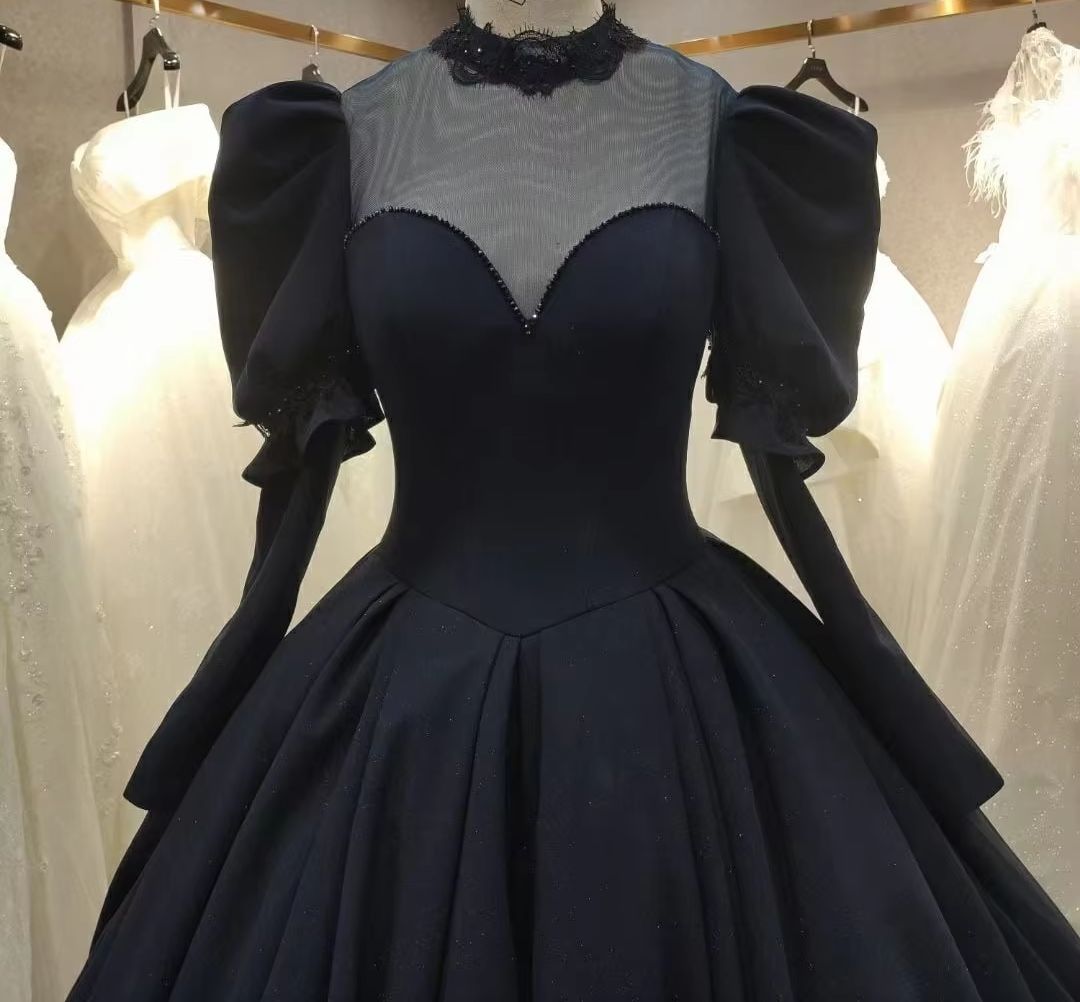 Gothic Black Wedding Dress She - Women'S Gothic Formal Wear recension och pris