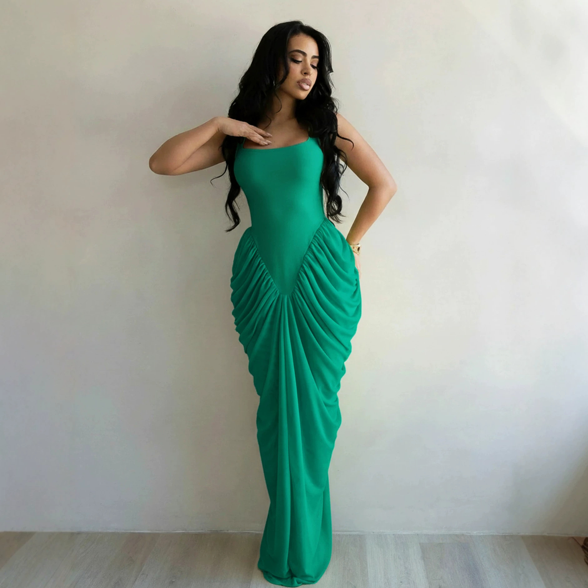 Long Dress Women Gown Dresses  - Wrap Dress Work recension och pris