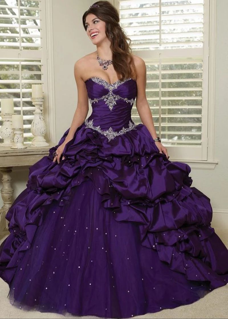 Gothic Purple Wedding Dress Cr - Women'S Gothic Formal Wear recension och pris