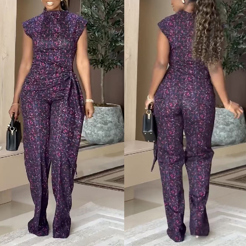 Elegant Women's African Print  - Women'S Formal Wear Pants recension och pris