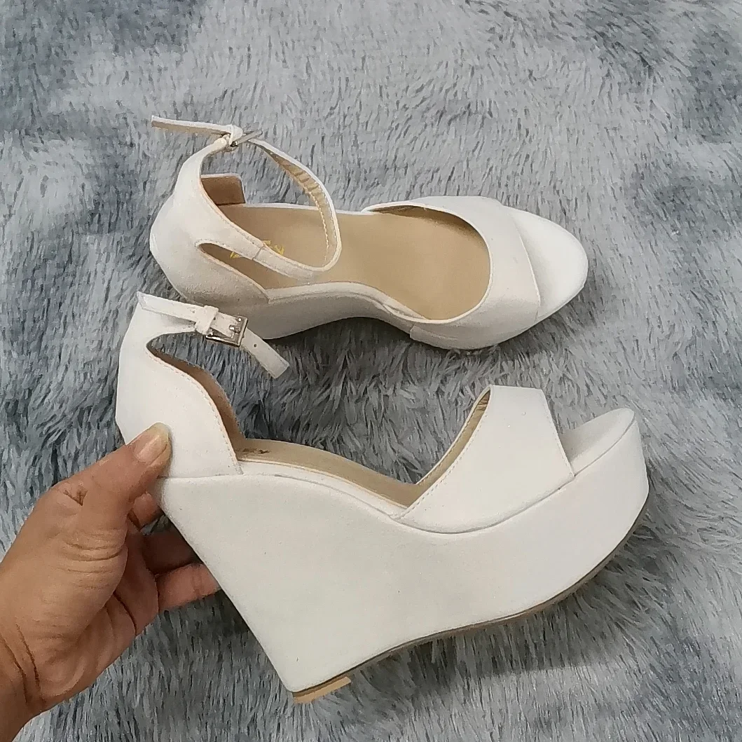 Women Sandals 14cm Sexy Peep T - Wrap Dress Work recension och pris