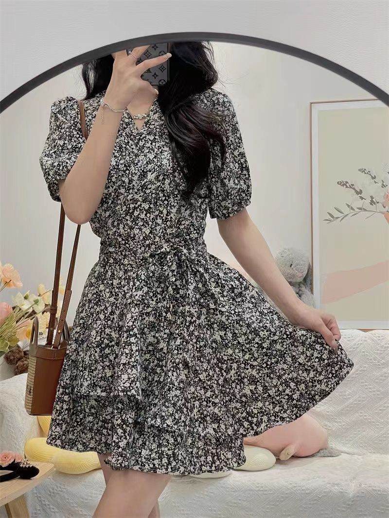 Little daisy Bodycon Women's D - Wrap Dress Work recension och pris