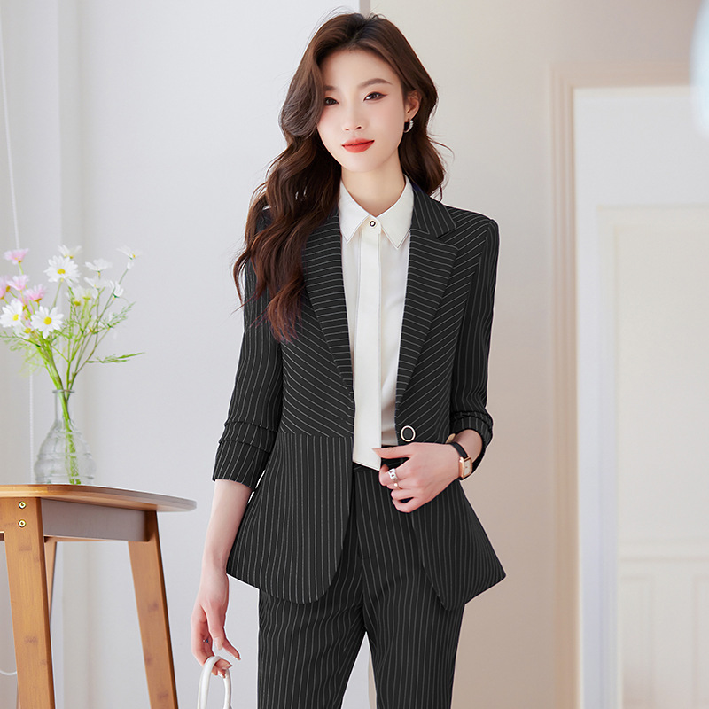 Blue striped suit for women202 - Women'S Formal Wear Stores recension och pris