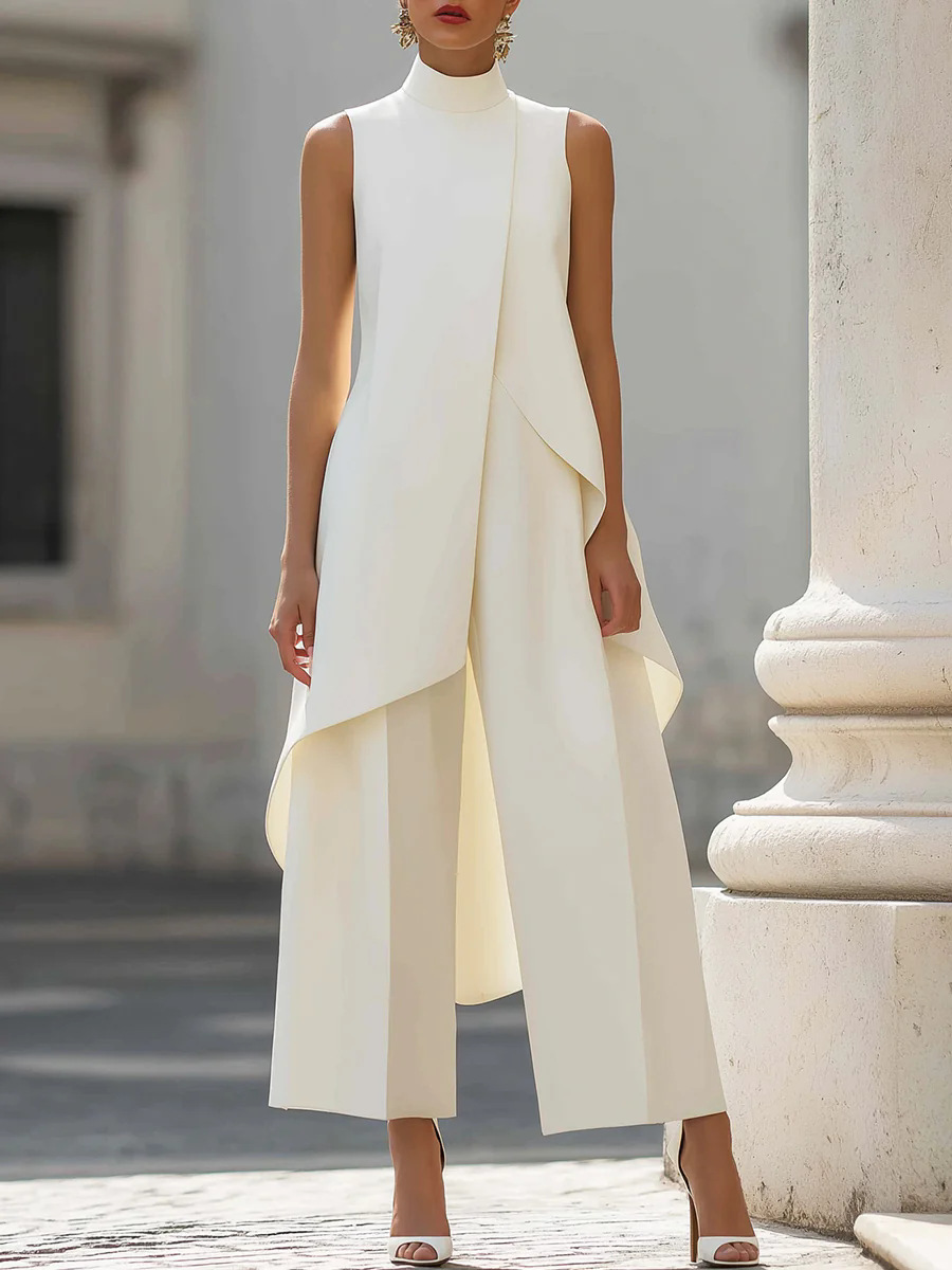 Women's Solid Color Two Piece  - Women'S Formal Wear Pants recension och pris